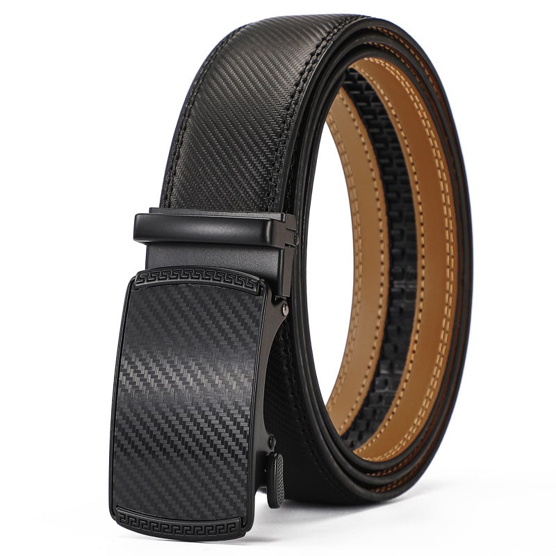 🔥Father's Day Sale 49% OFF - 🎁Leather Ratchet Belt With Adjustable Buckle