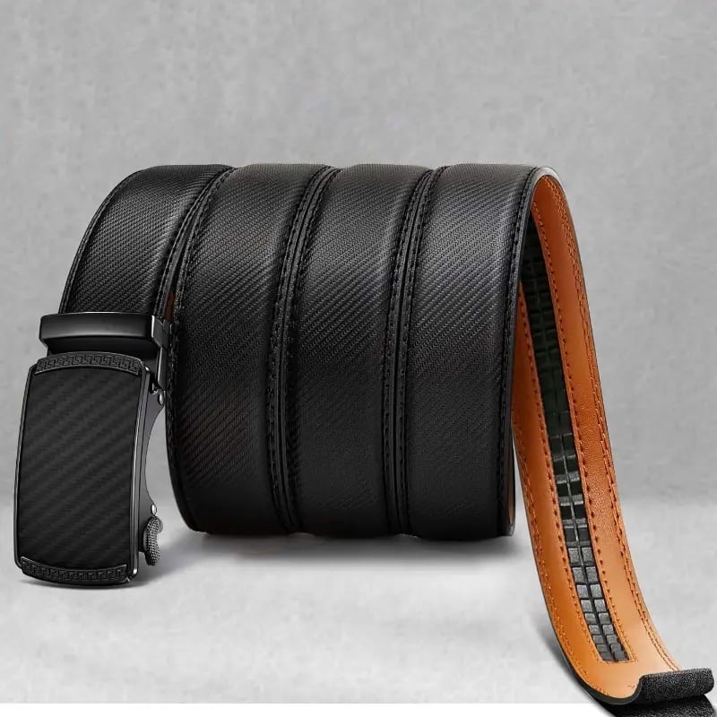 🔥Father's Day Sale 49% OFF - 🎁Leather Ratchet Belt With Adjustable Buckle