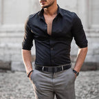 🔥Father's Day Sale 49% OFF - 🎁Leather Ratchet Belt With Adjustable Buckle