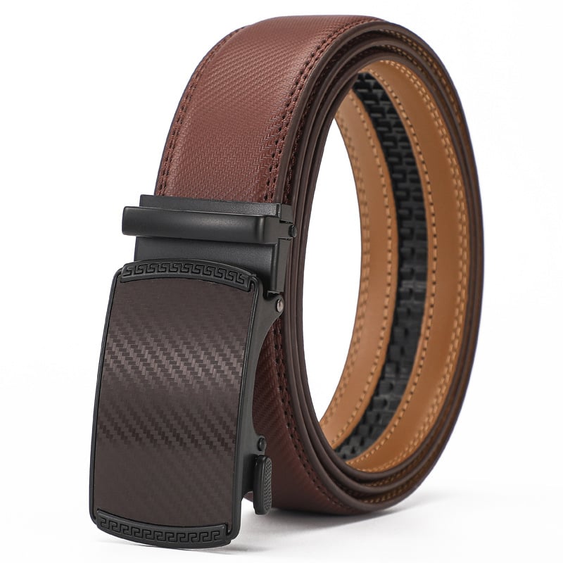 🔥Father's Day Sale 49% OFF - 🎁Leather Ratchet Belt With Adjustable Buckle