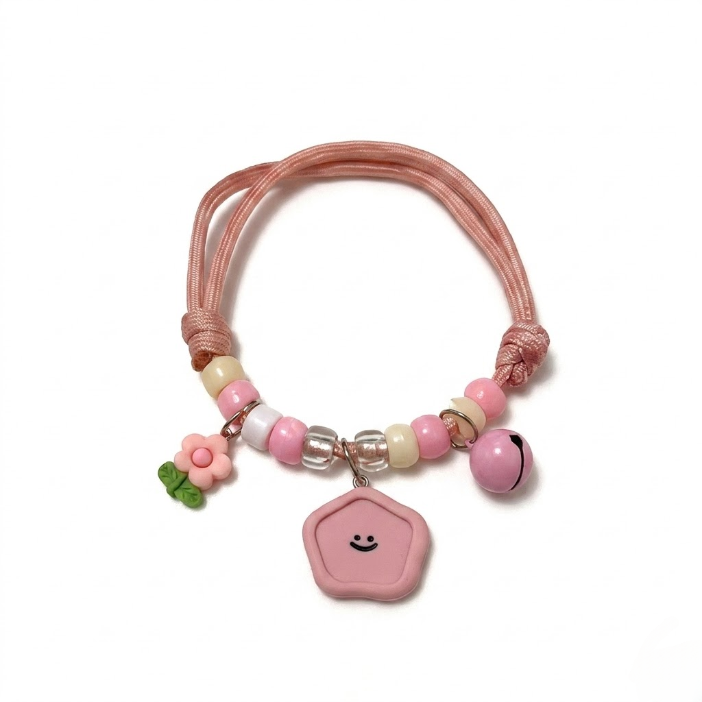 Adorable Smiley Face Pet Collar Set