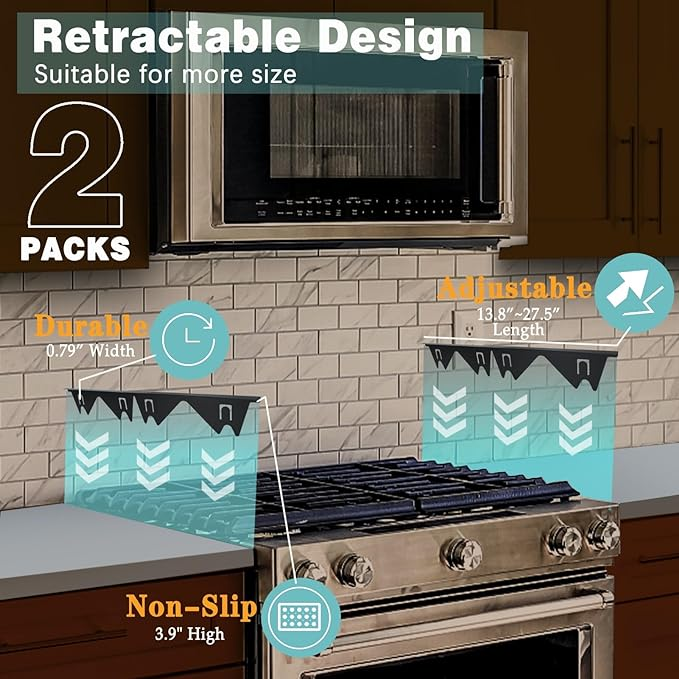 ⚡ 50K+ Sold 🔥 Selling Fast – Stove Gap Covers Stainless Steel