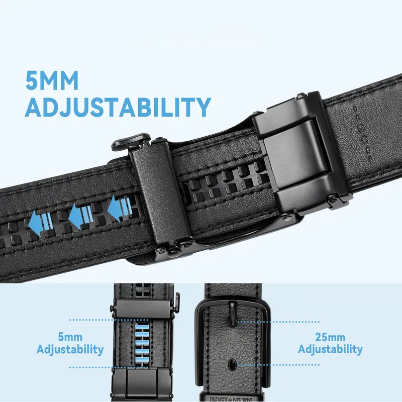 🔥Father's Day Sale 49% OFF - 🎁Leather Ratchet Belt With Adjustable Buckle