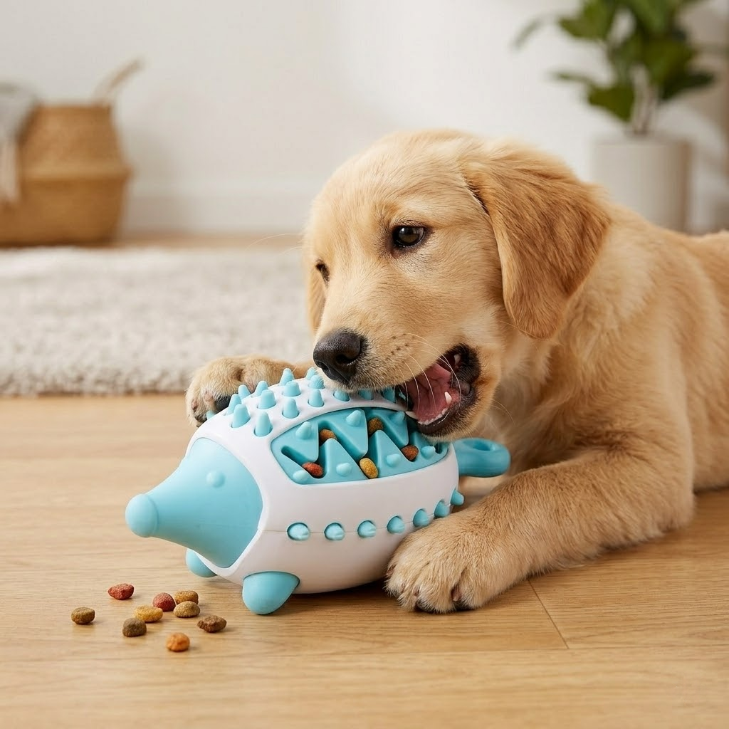 Pet food dispensing toy