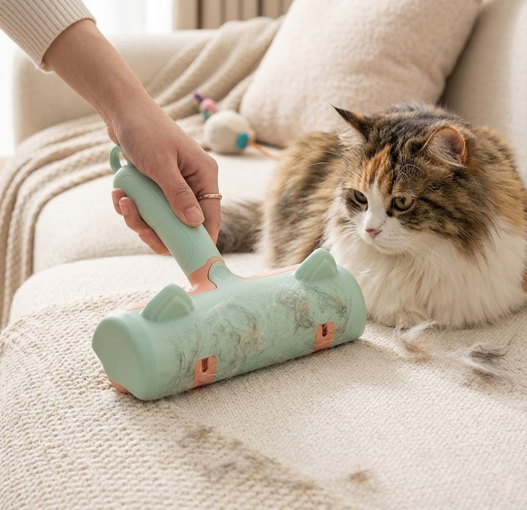 Modern Reusable Pet Hair Remover Brush