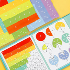 ⚡ 50K+ Sold 🔥 Selling Fast – Magnetic Fraction Educational Puzzle