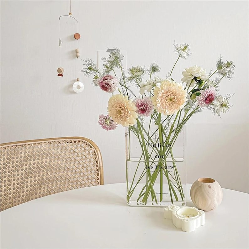 🔥LAST DAY 49% OFF - Books About Flowers | Book Vase