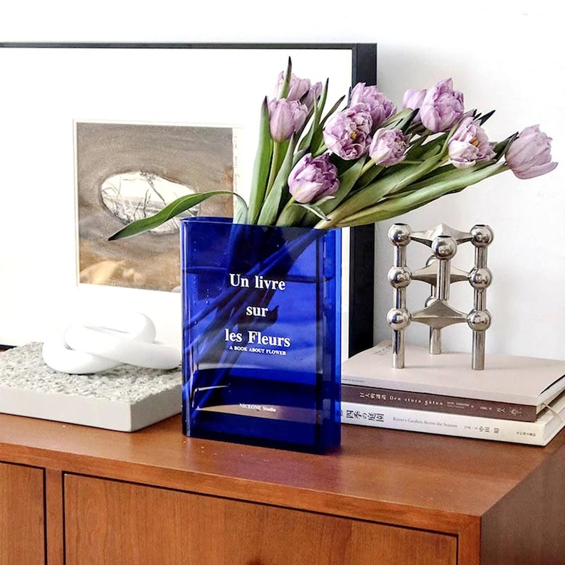 🔥LAST DAY 49% OFF - Books About Flowers | Book Vase