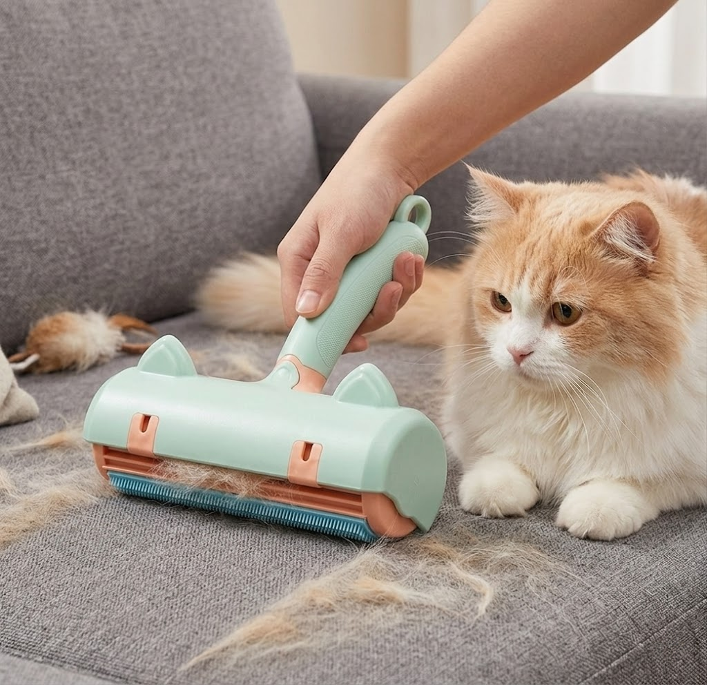 Modern Reusable Pet Hair Remover Brush