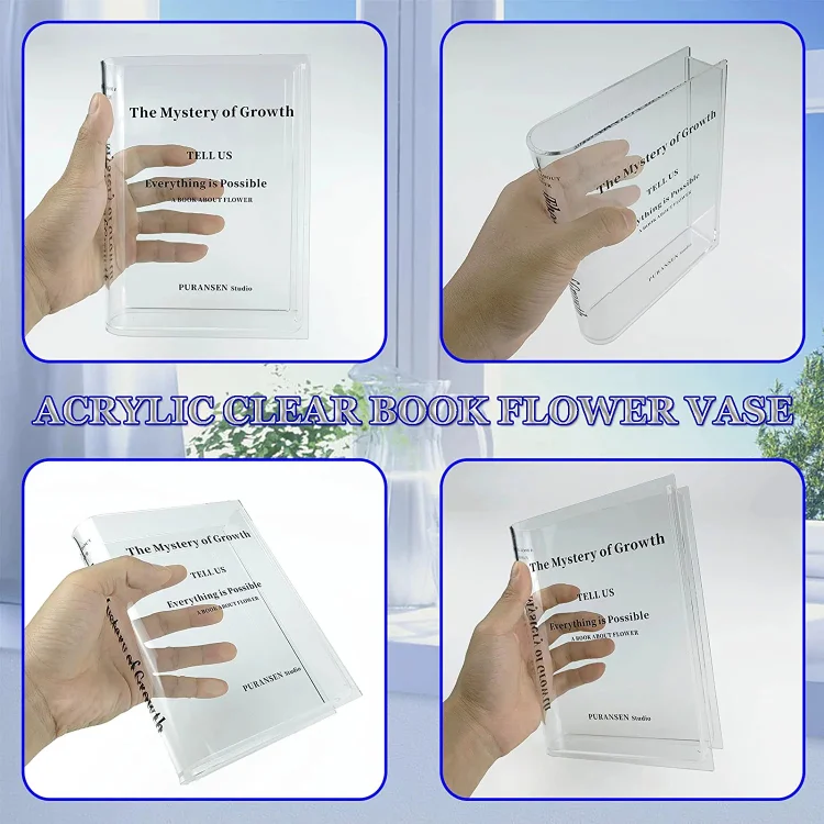 🔥LAST DAY 49% OFF - Books About Flowers | Book Vase