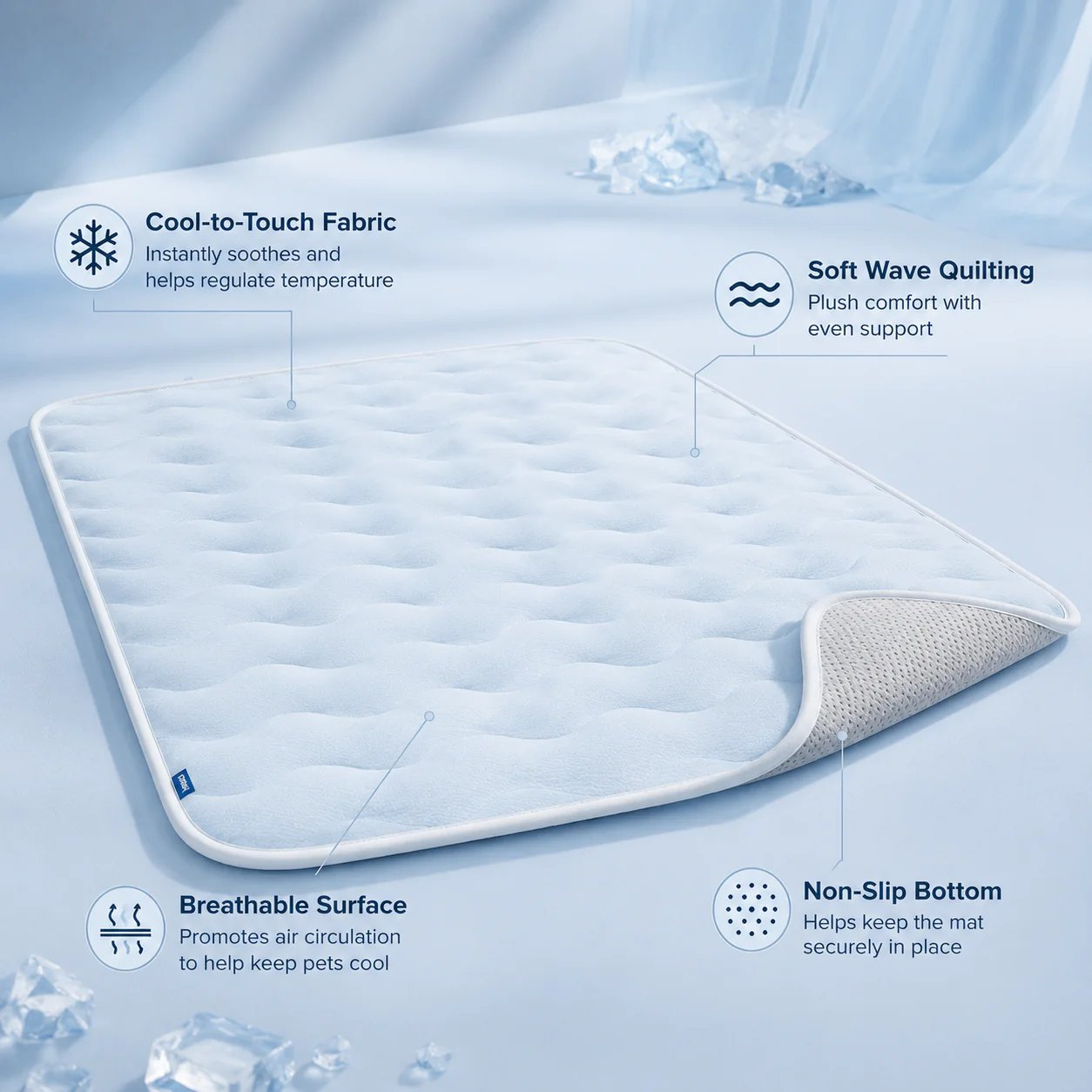 🔥 MID-SUMMER FLASH SALE: Get 49% OFF - Self-Cooling Pet Mat