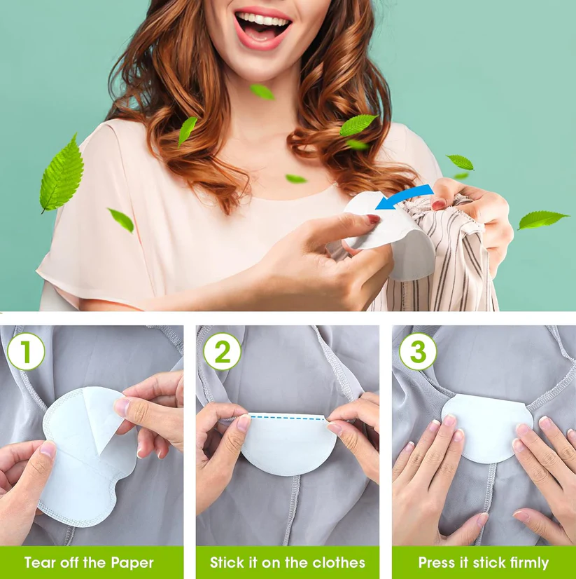💥LAST DAY SALE 50%OFF - Premium Underarm Sweat Pads – All-Day Protection