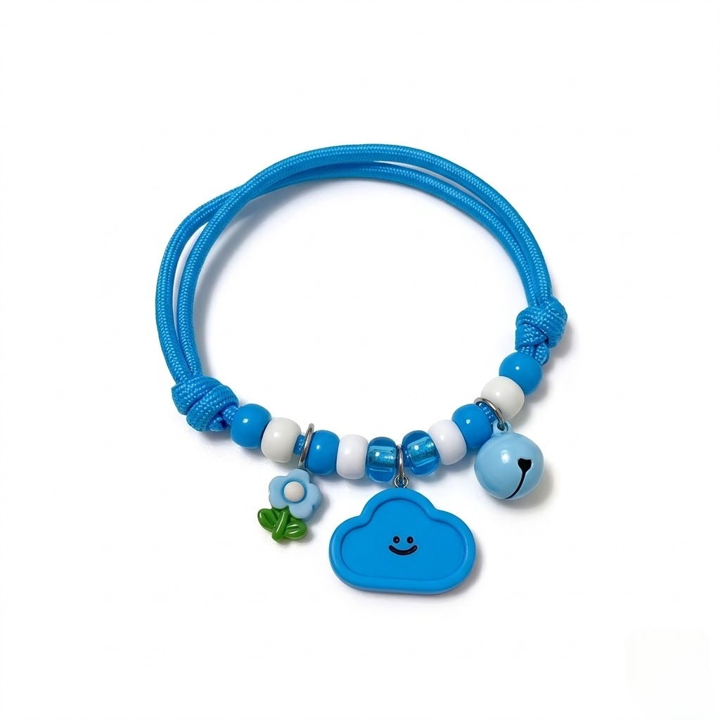 Adorable Smiley Face Pet Collar Set