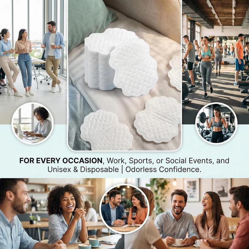 💥LAST DAY SALE 50%OFF - Premium Underarm Sweat Pads – All-Day Protection