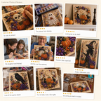 💥 Last Day 50% OFF – 👻✨ Halloween Pearl Art DIY Kit – Turn Tiny Pearls into Spooky-Cute Magic