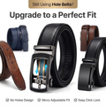 🔥Father's Day Sale 49% OFF - 🎁Leather Ratchet Belt With Adjustable Buckle