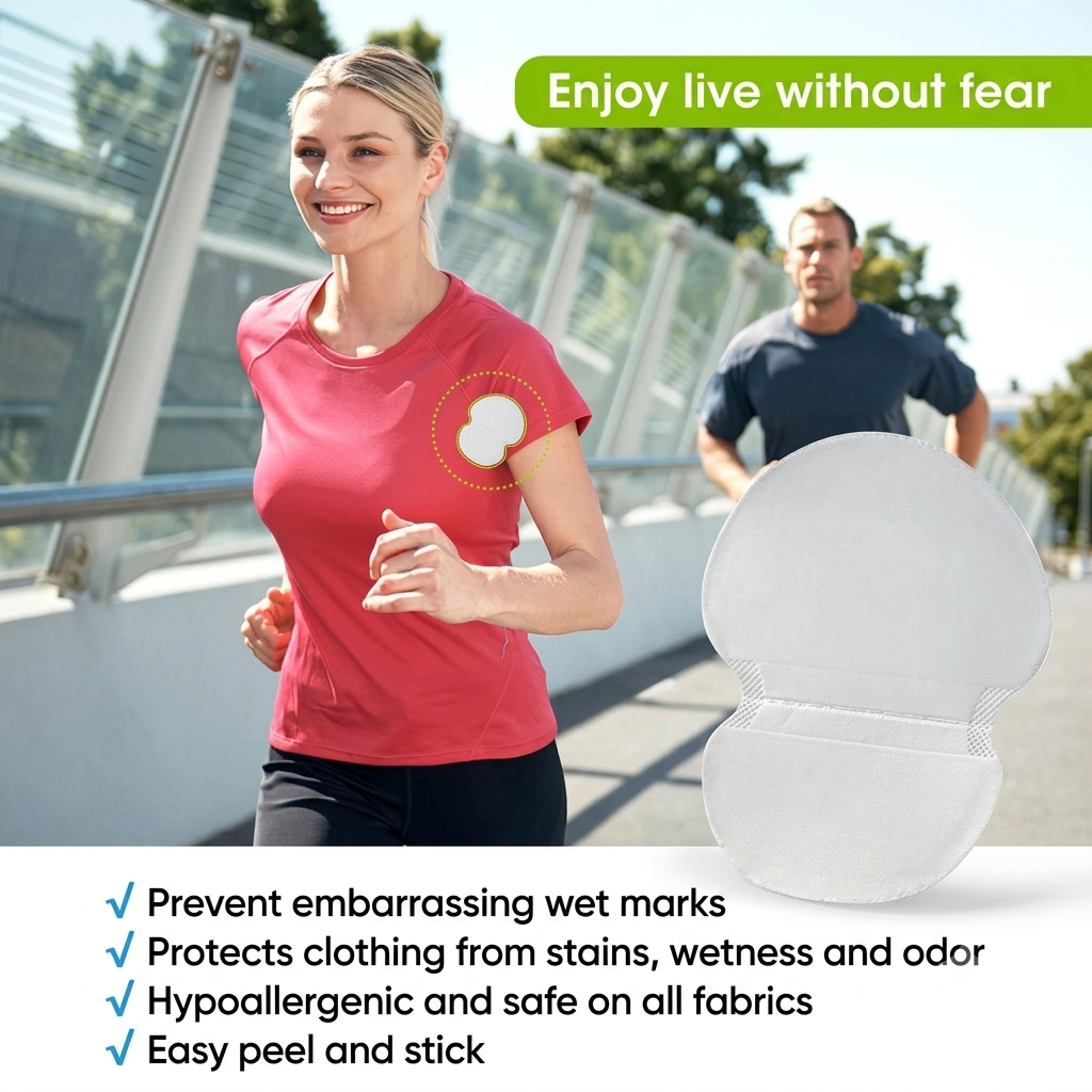 💥LAST DAY SALE 50%OFF - Premium Underarm Sweat Pads – All-Day Protection