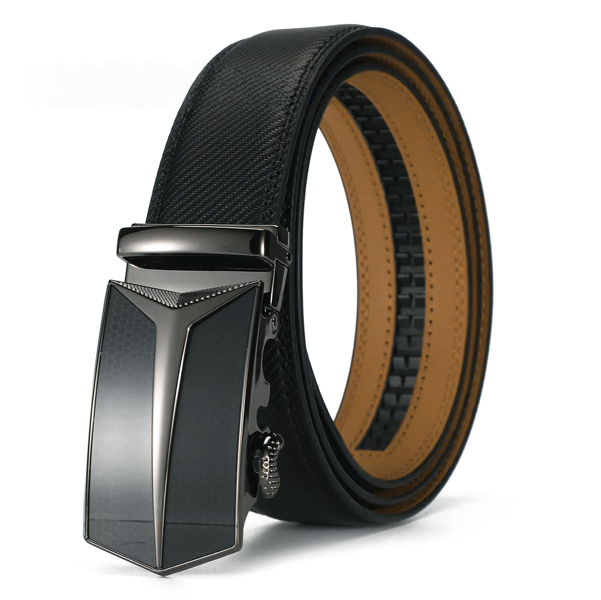 🔥Father's Day Sale 49% OFF - 🎁Leather Ratchet Belt With Adjustable Buckle