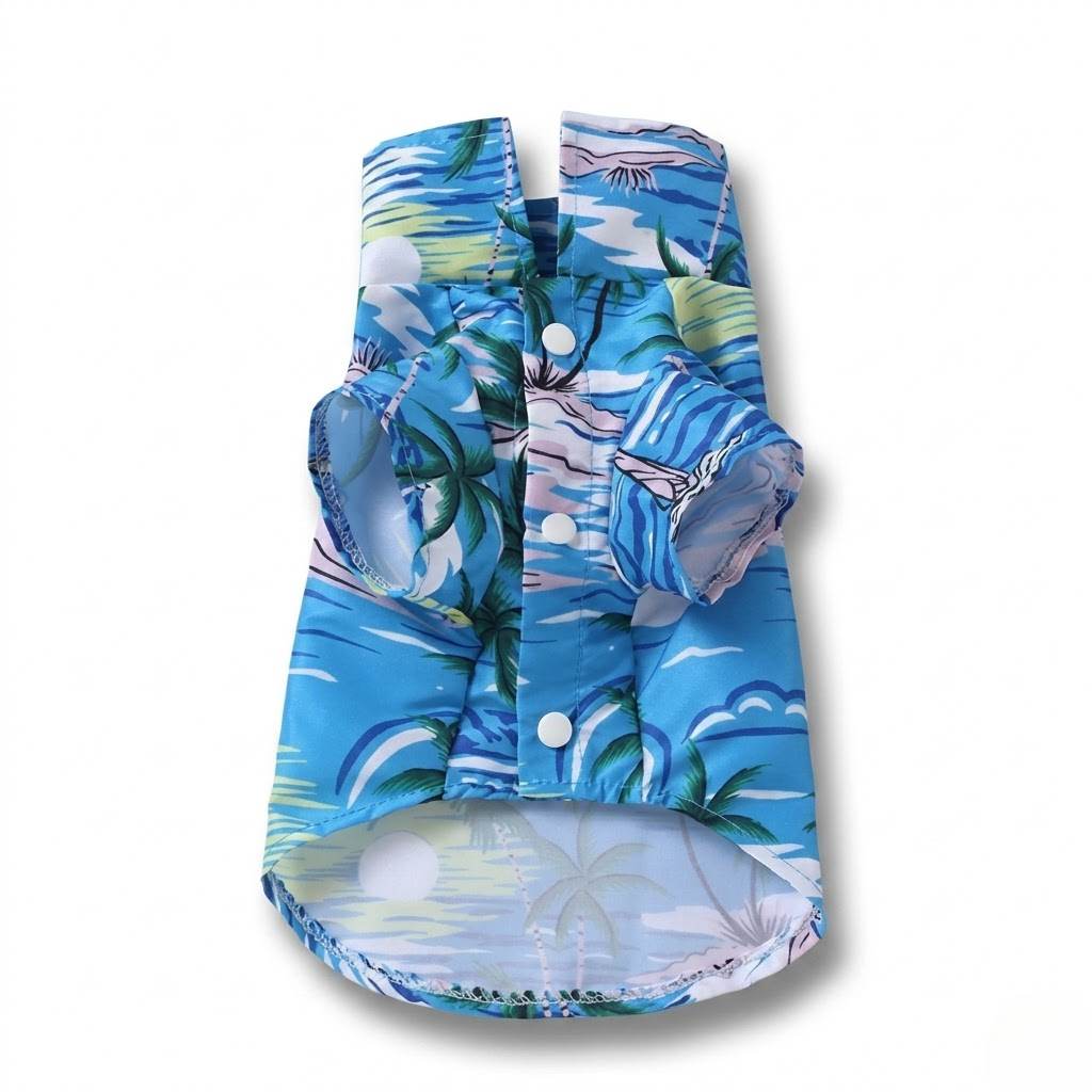Hawaiian Breeze Tropical Pet Shirt Set