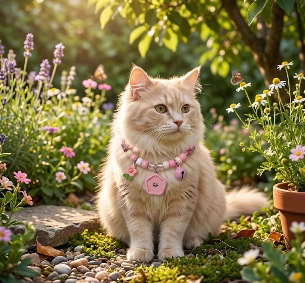 Adorable Smiley Face Pet Collar Set