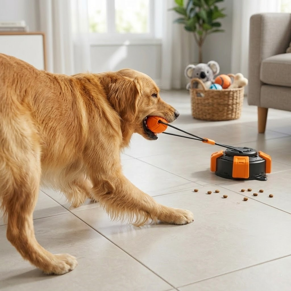 Interactive Suction Cup Tug-of-War Toy