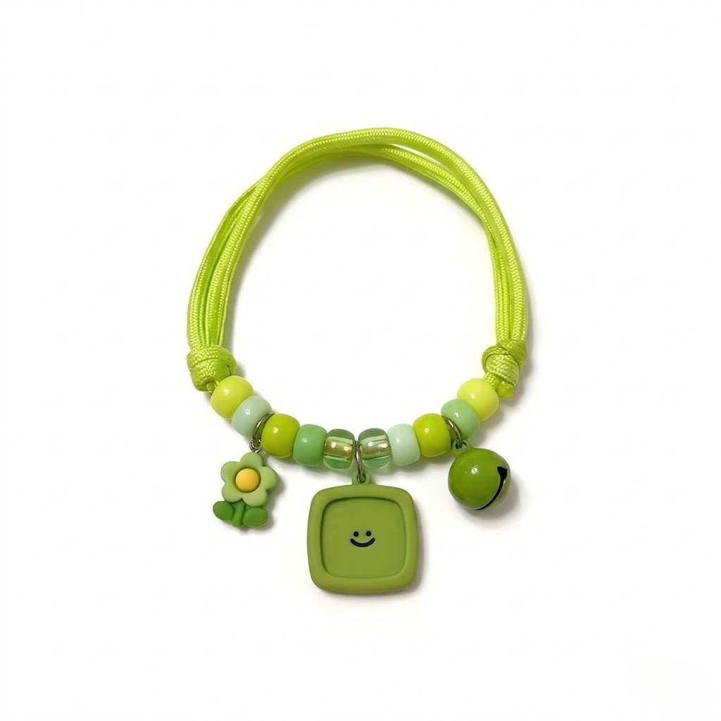 Adorable Smiley Face Pet Collar Set