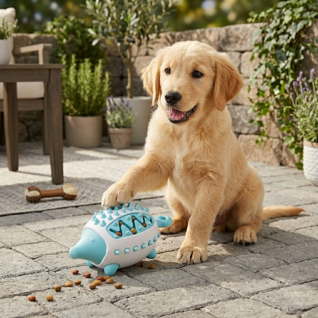 Pet food dispensing toy