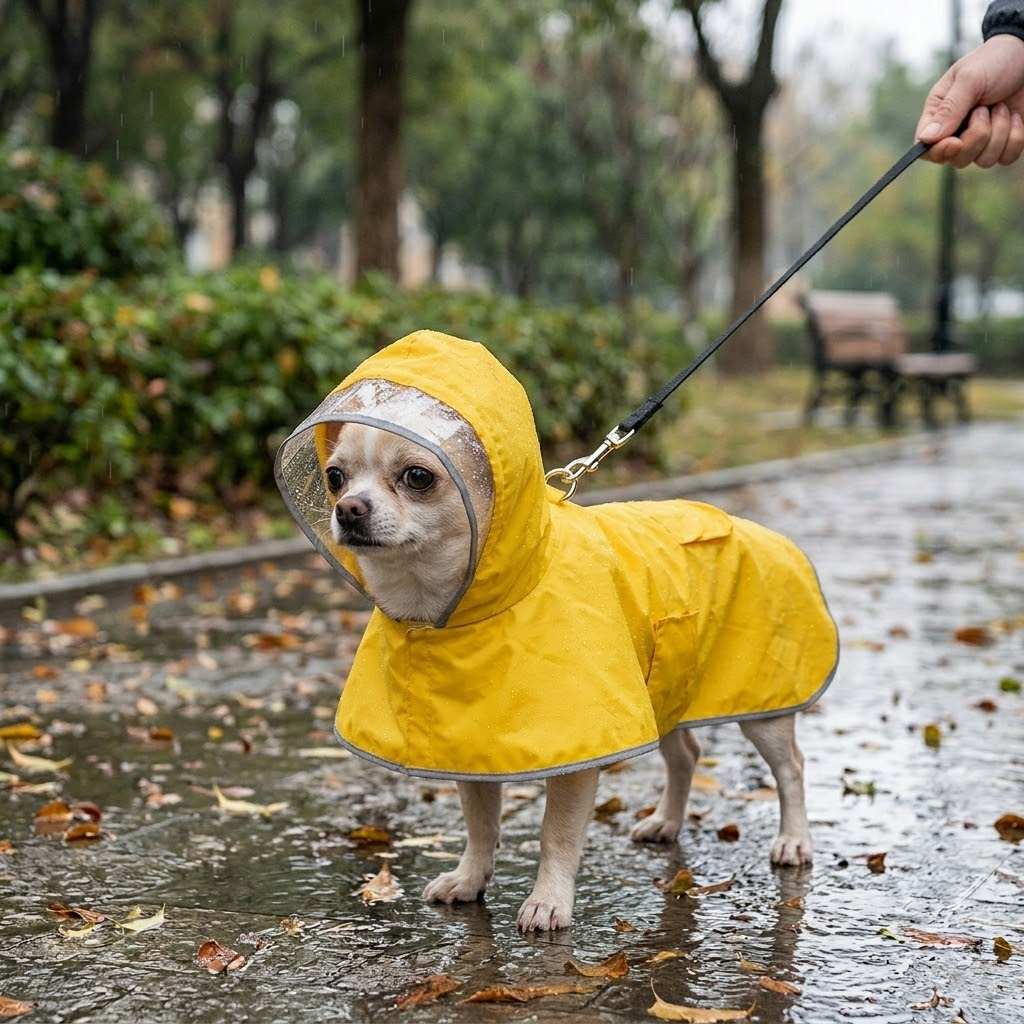 Professional All-Weather Pet Raincoat